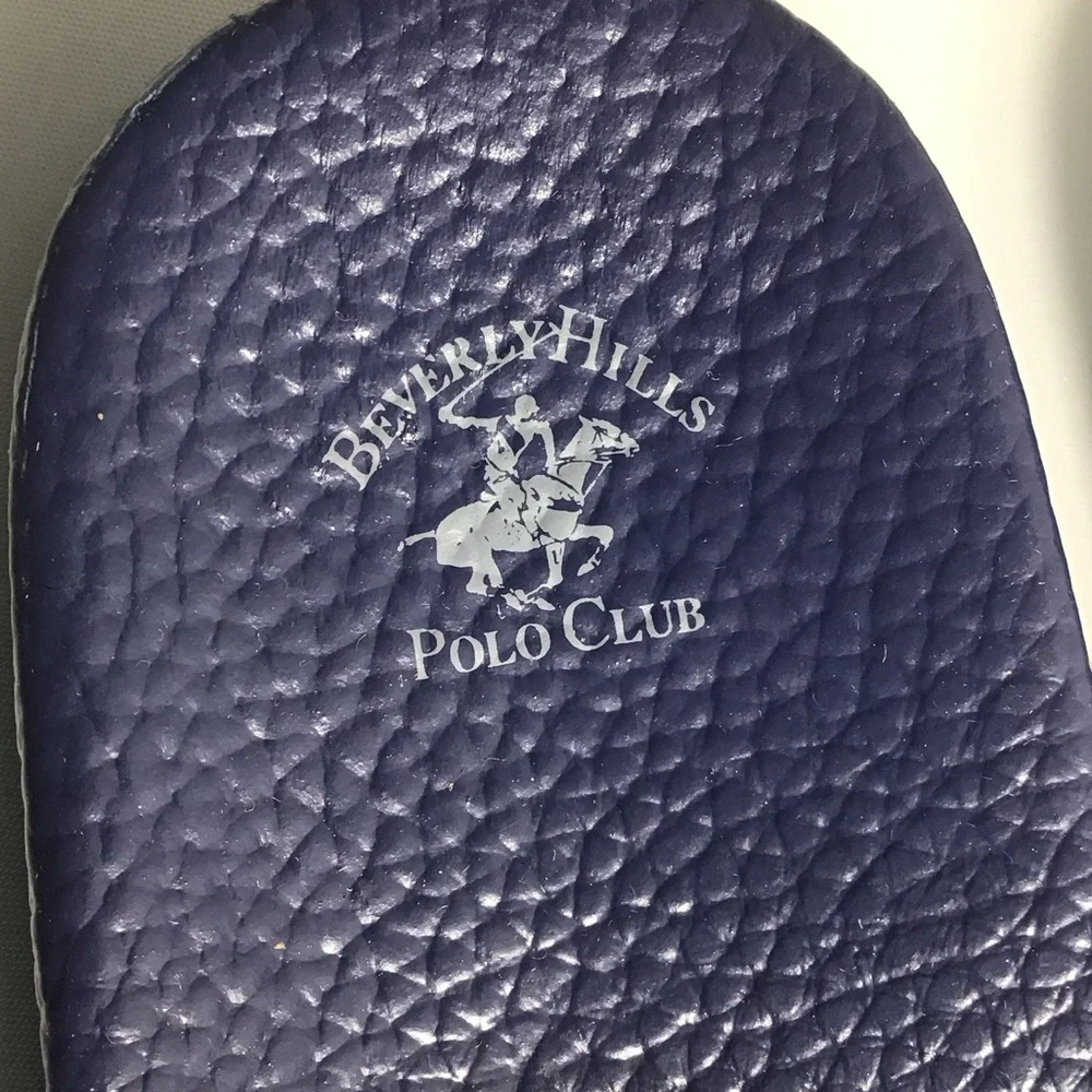 Beverly Hills Polo Club Kids Navy Non Slip Slides